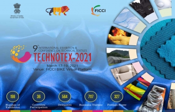 9th International Exhibition & Conference on Technical Textiles: Technotex-2021 from 17-19 March 2021